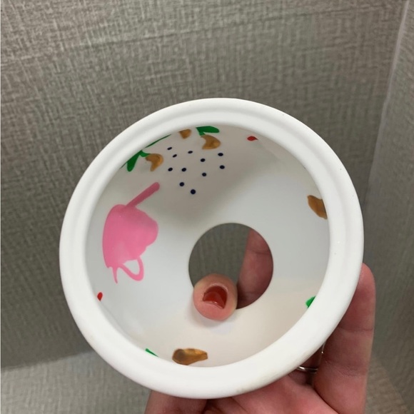 Vintage Dome Fairy Light Lithophane Porcelain Hand Painted - Picture 6 of 12